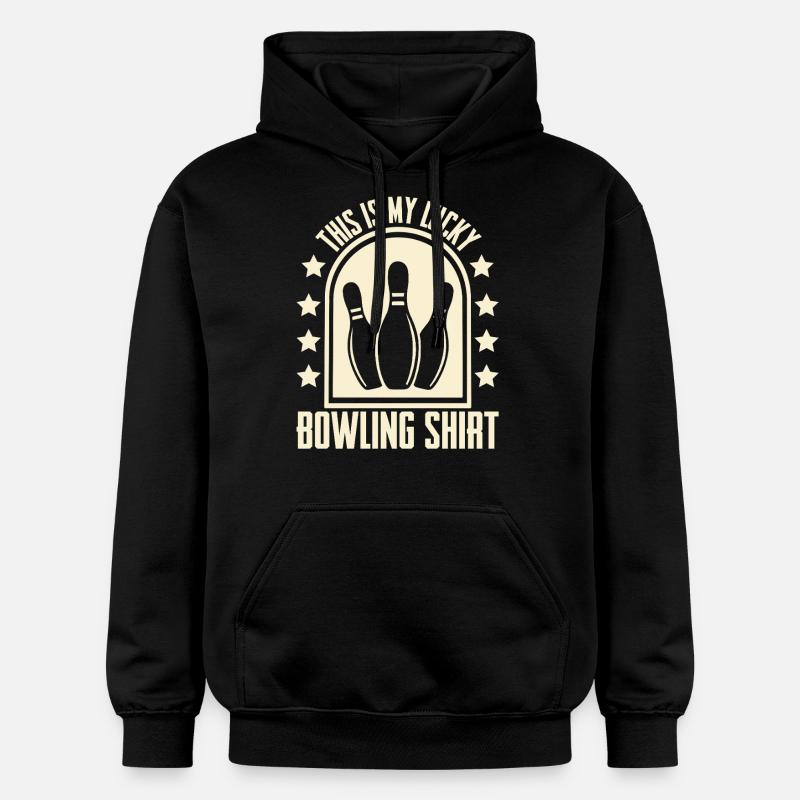 Bowling - Sweat à capuche Softstyle® Gildan Unisexe - noir