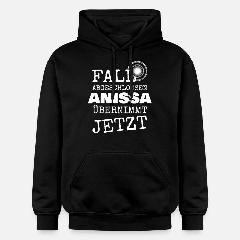 Anissa comme prénom - Sweat à capuche Softstyle® Gildan Unisexe - noir
