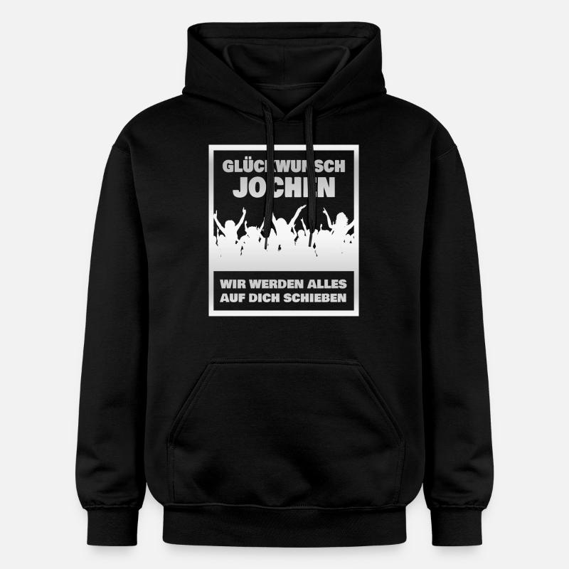 Jochen - Sweat à capuche Softstyle® Gildan Unisexe - noir