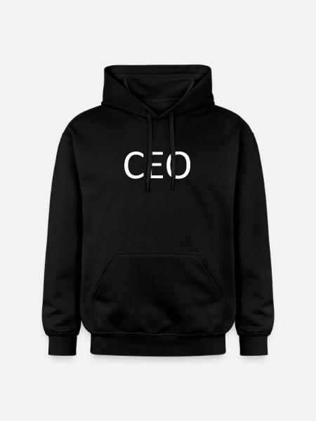 CEO - Gildan Unisex Softstyle® Midweight Hoodie - black