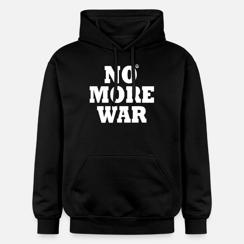 No more war - Sweat à capuche Softstyle® Gildan Unisexe - noir