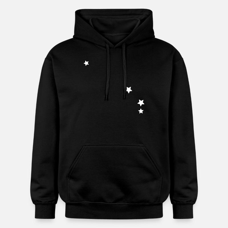 Sternbild Widder - Gildan Unisex Softstyle® Midweight Hoodie - Schwarz