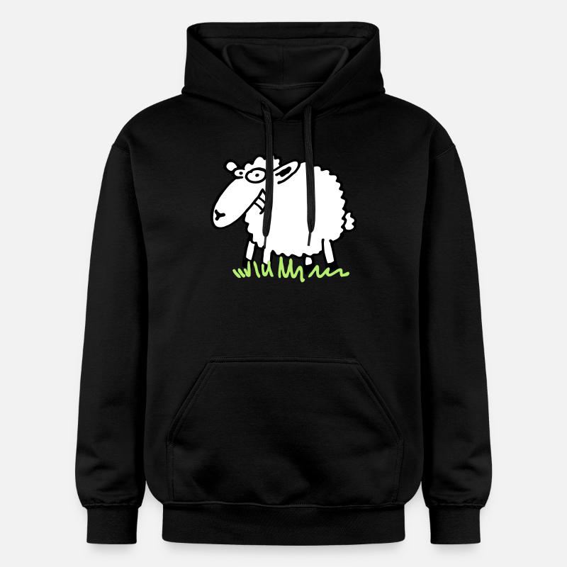 grinseschaf - Sweat à capuche Softstyle® Gildan Unisexe - noir