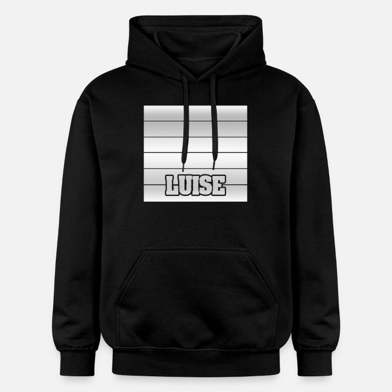 Cadeau pour Luise - Sweat à capuche Softstyle® Gildan Unisexe - noir