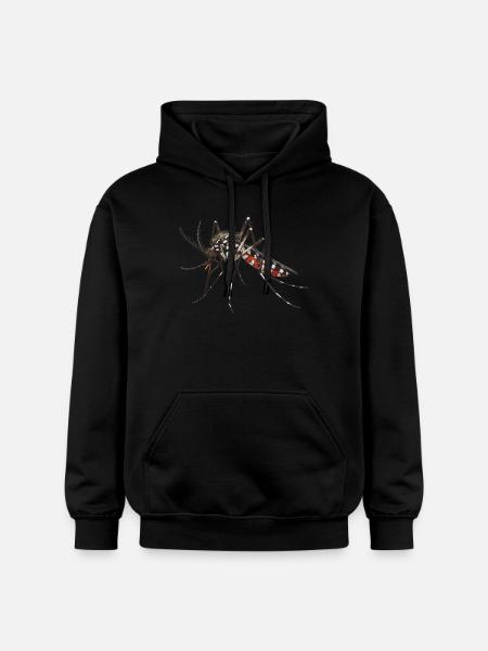 Tiger mosquito - Gildan Unisex Softstyle® Midweight Hoodie - black