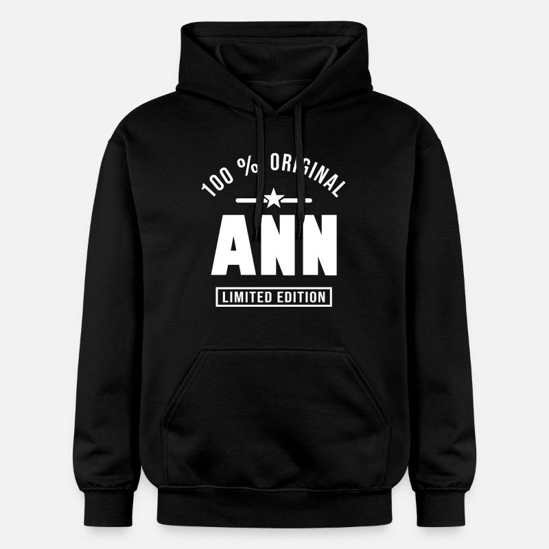Ann ann - Sweat à capuche Softstyle® Gildan Unisexe - noir