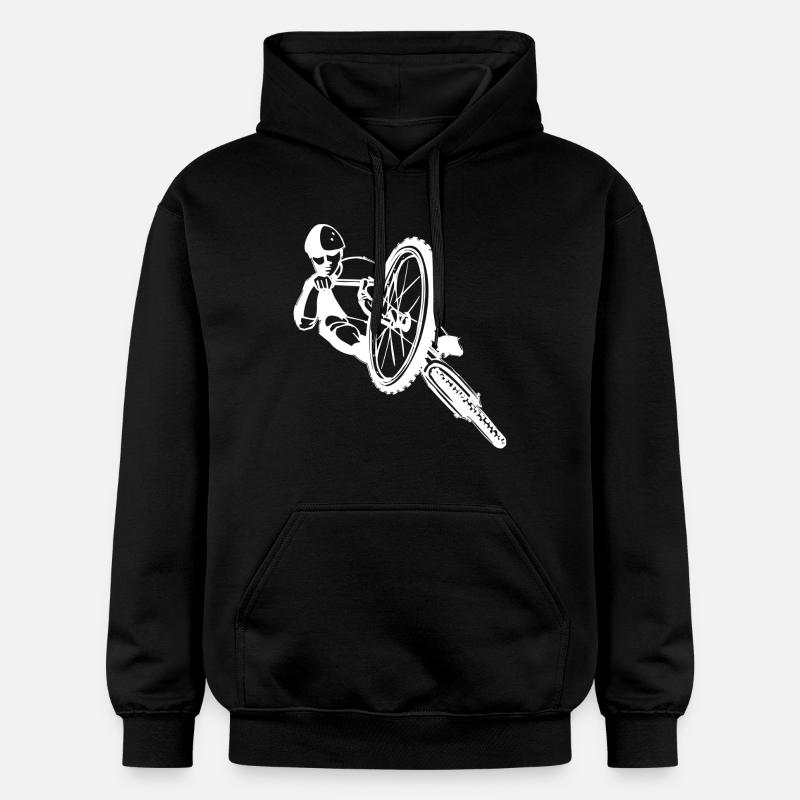 VTT - Descente - Sweat à capuche Softstyle® Gildan Unisexe - noir