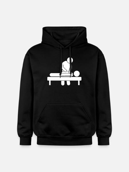 Physiothérapeute kinésithérape - Sweat à capuche Softstyle® Gildan Unisexe - noir
