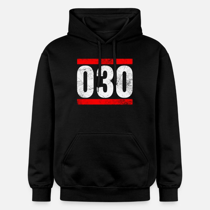 030 - Sweat à capuche Softstyle® Gildan Unisexe - noir