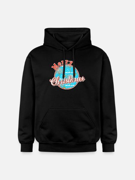 Merry christmas xmas - Sweat à capuche Softstyle® Gildan Unisexe - noir