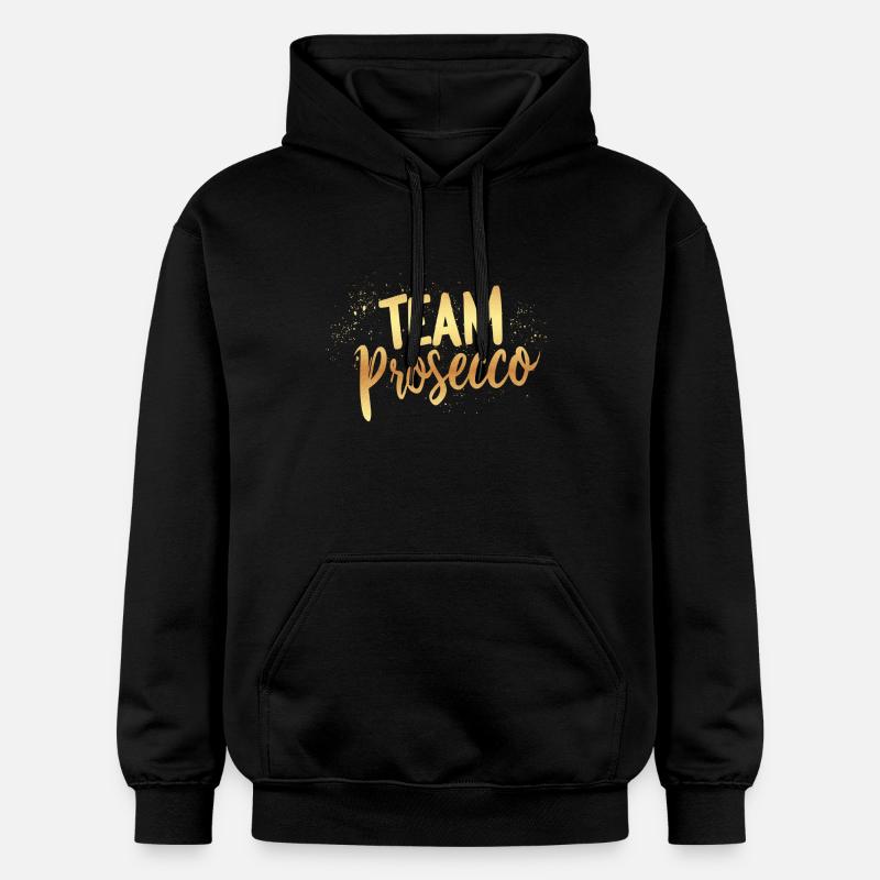 L’équipe Prosecco ! - Sweat à capuche Softstyle® Gildan Unisexe - noir