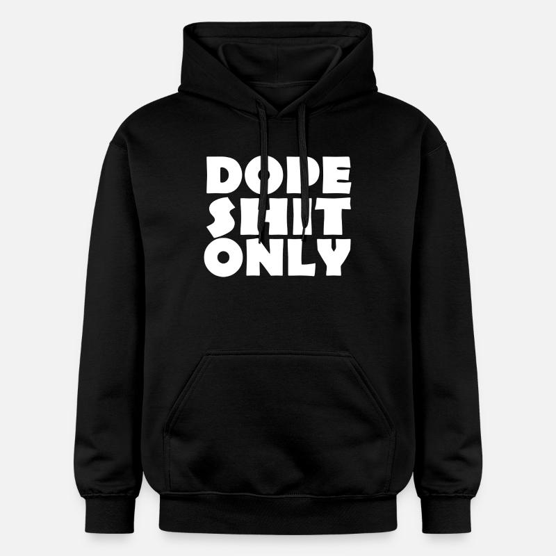 merde - Sweat à capuche Softstyle® Gildan Unisexe - noir