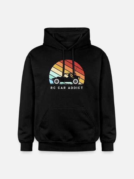 RC Car Toy Car - Gildan Unisex Softstyle® Midweight Hoodie - black