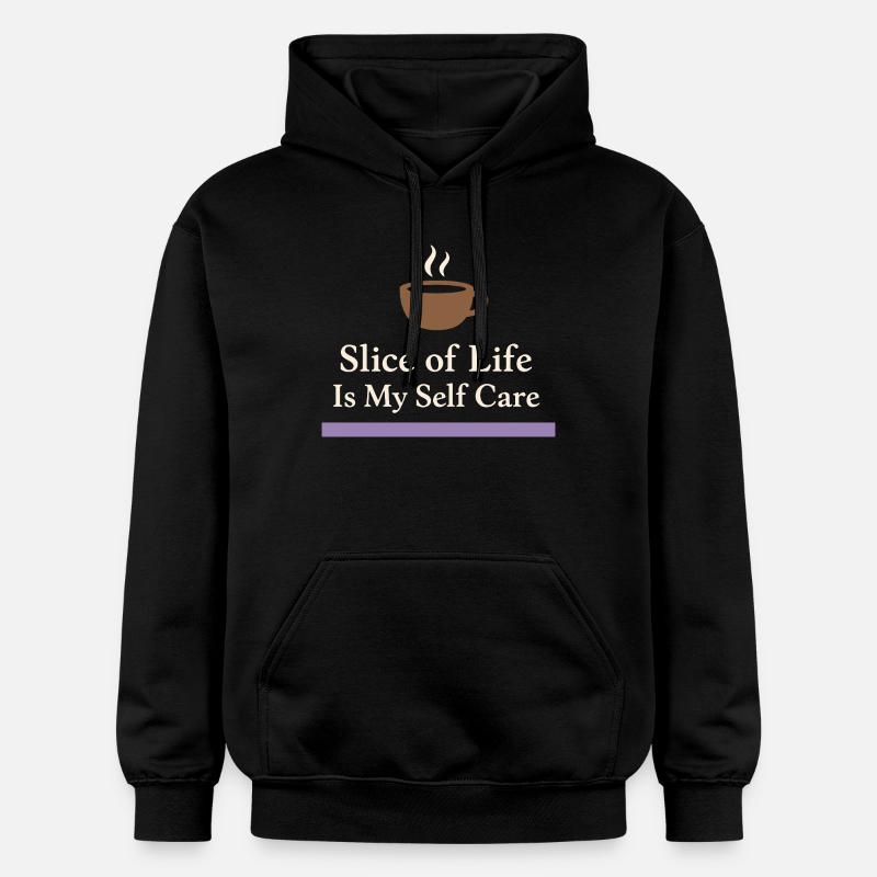 Introverti d’anime Weeb canapé - Sweat à capuche Softstyle® Gildan Unisexe - noir