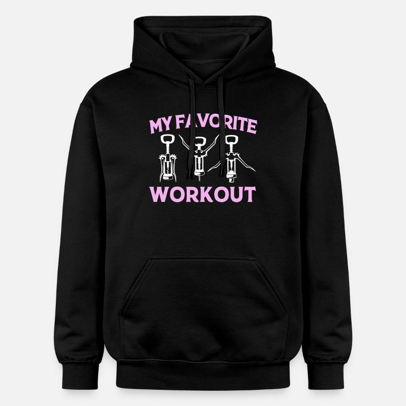 sommelier - Sweat à capuche Softstyle® Gildan Unisexe - noir