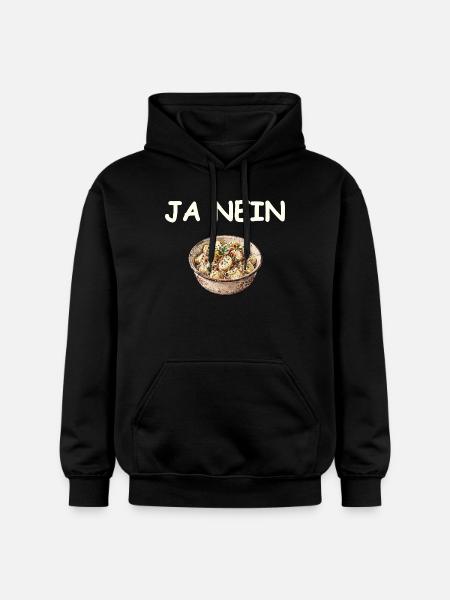 Yes No Potato Salad - Gildan Unisex Softstyle® Midweight Hoodie - black