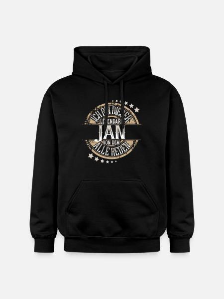 Jan - Gildan Unisex Softstyle® Midweight Hoodie - Schwarz