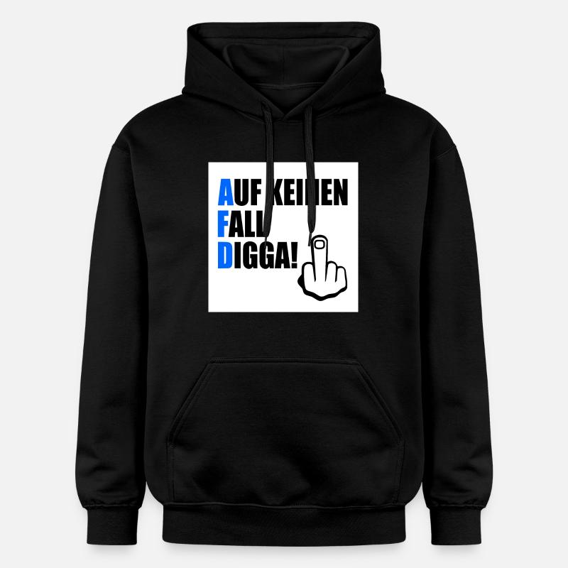 Certainement pas digga - Sweat à capuche Softstyle® Gildan Unisexe - noir