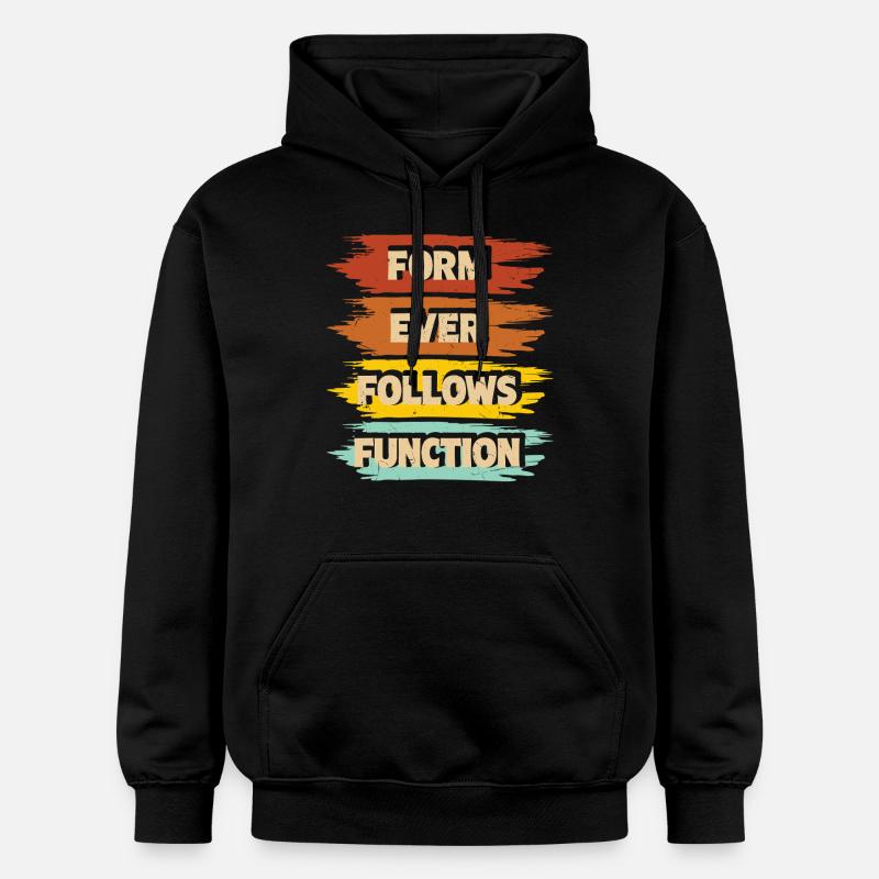 Architecte - Sweat à capuche Softstyle® Gildan Unisexe - noir