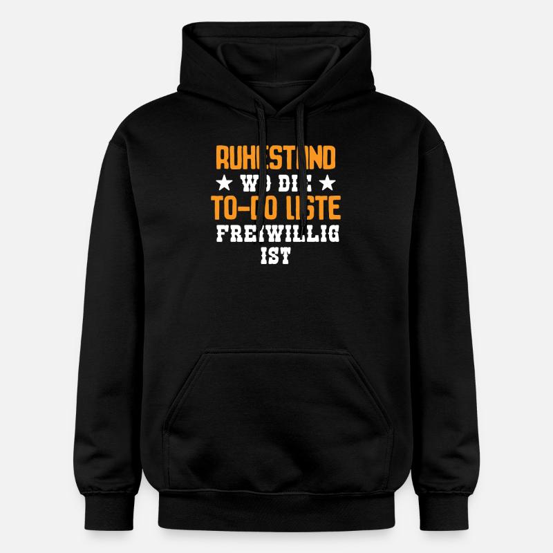 Pension 2025 Retraités - Sweat à capuche Softstyle® Gildan Unisexe - noir