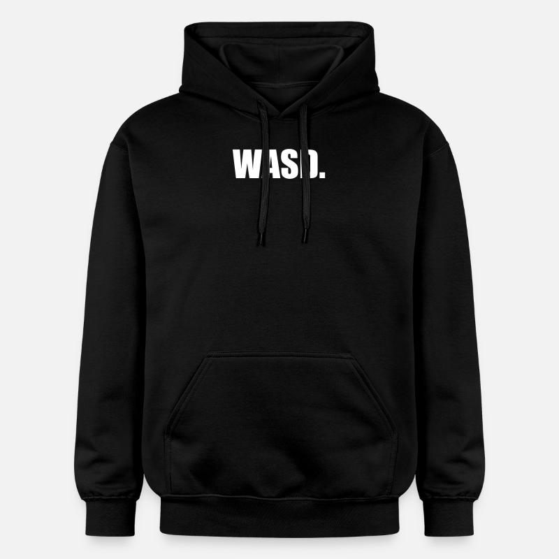 WASD - Sweat à capuche Softstyle® Gildan Unisexe - noir