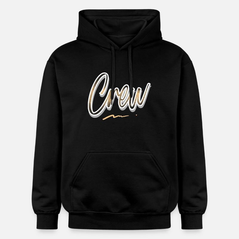 Équipage - Sweat à capuche Softstyle® Gildan Unisexe - noir