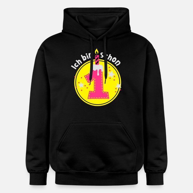 Juste un an - Sweat à capuche Softstyle® Gildan Unisexe - noir