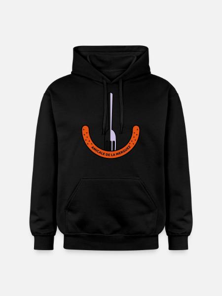 Amicale de la Merguez - Gildan Unisex Softstyle® Midweight Hoodie - black