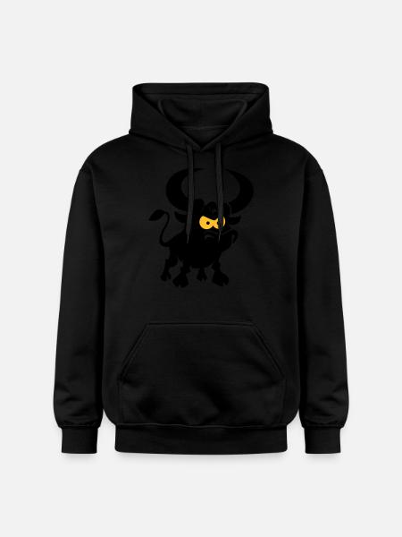 vl087b_stier_2c - Gildan Unisex Softstyle® Midweight Hoodie - black