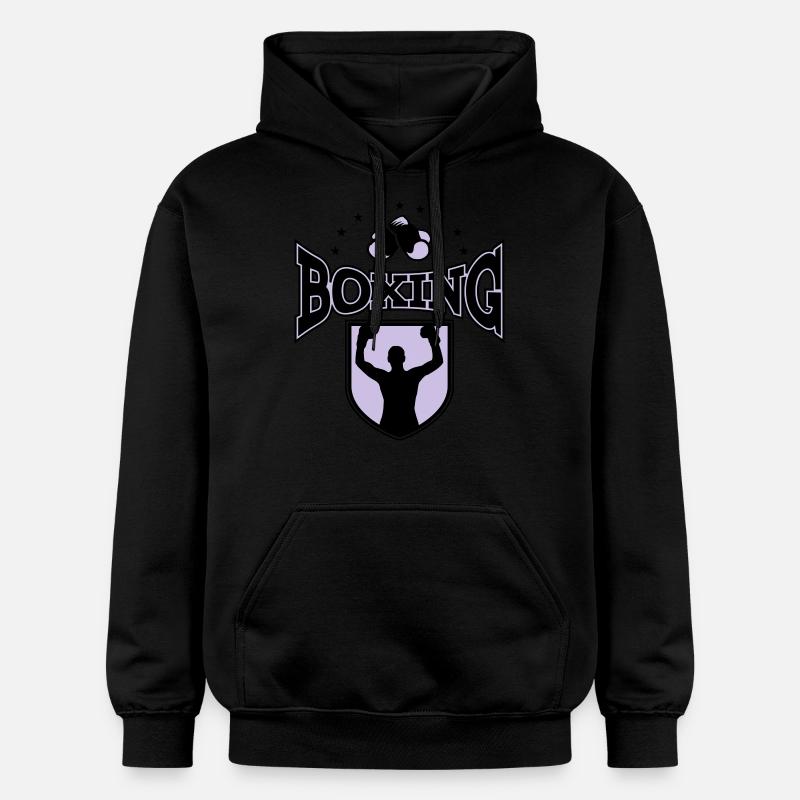 boxing - Sweat à capuche Softstyle® Gildan Unisexe - noir