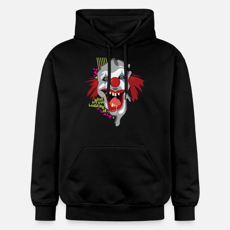 evil_clown - Sweat à capuche Softstyle® Gildan Unisexe - noir
