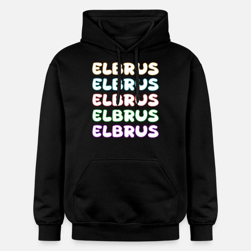 Elbrus - Sweat à capuche Softstyle® Gildan Unisexe - noir
