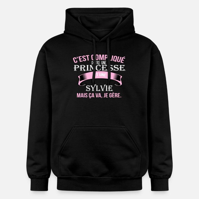 Sylvie - Sweat à capuche Softstyle® Gildan Unisexe - noir