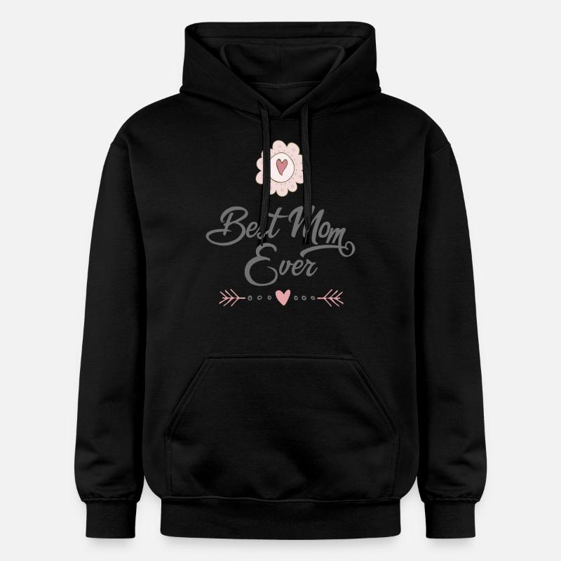 mère - Sweat à capuche Softstyle® Gildan Unisexe - noir