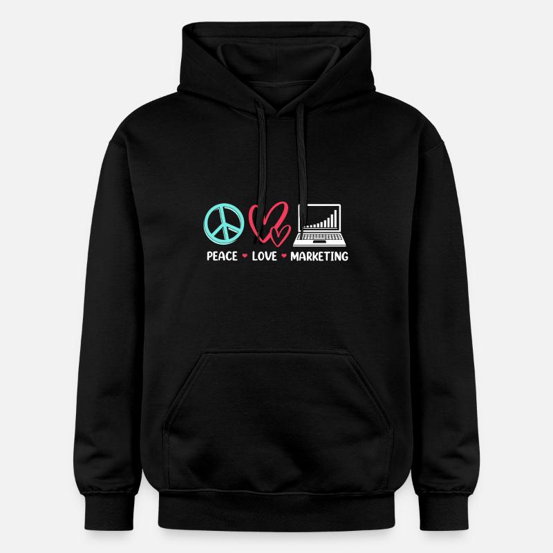 Responsable Marketing - Sweat à capuche Softstyle® Gildan Unisexe - noir