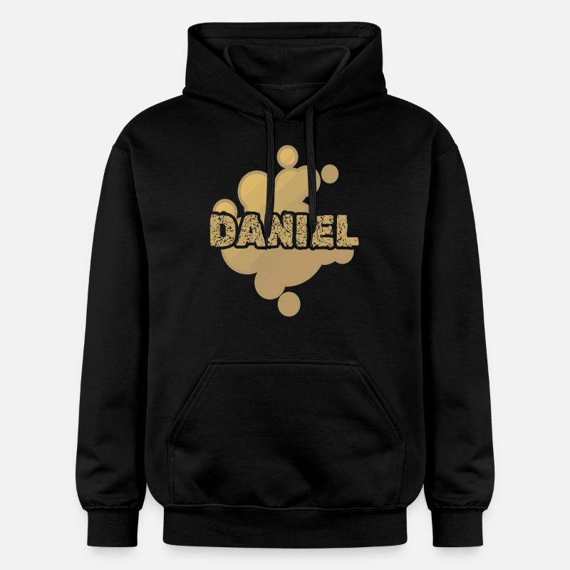 Daniel comme prénom - Sweat à capuche Softstyle® Gildan Unisexe - noir