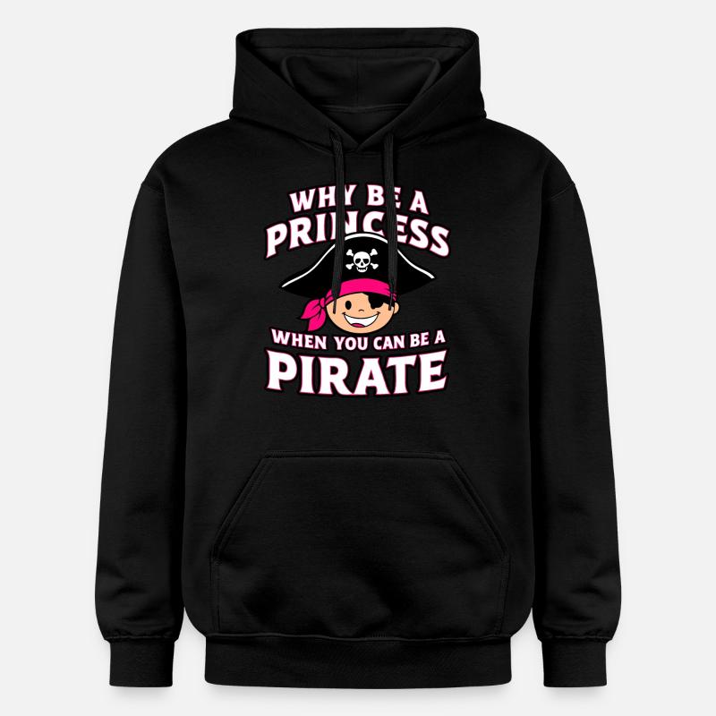Pirate Pirate Carnaval Halloween - Sweat à capuche Softstyle® Gildan Unisexe - noir