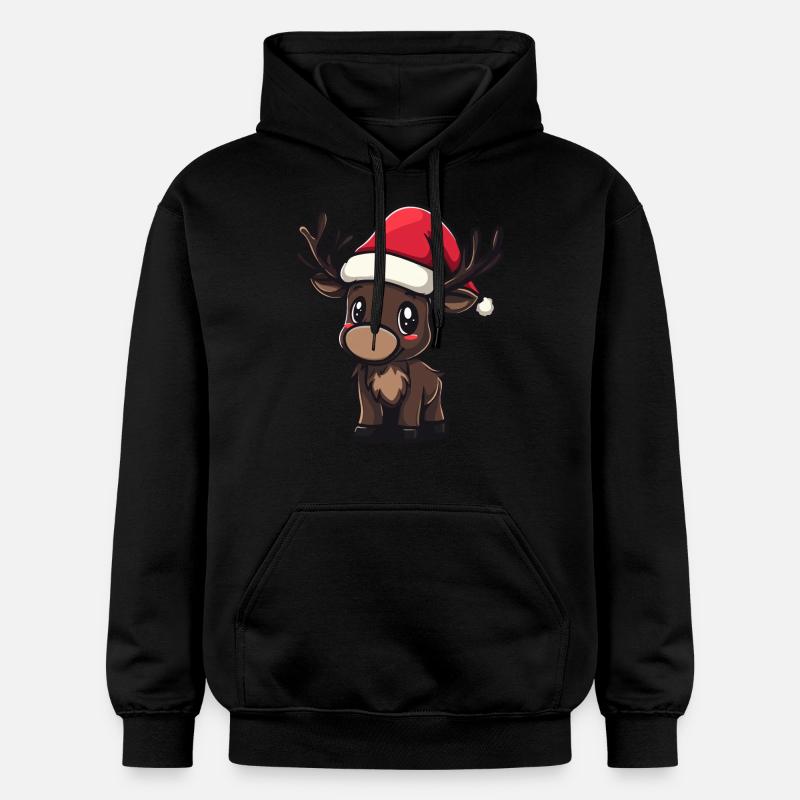 Orignal Noël Mignon - Sweat à capuche Softstyle® Gildan Unisexe - noir