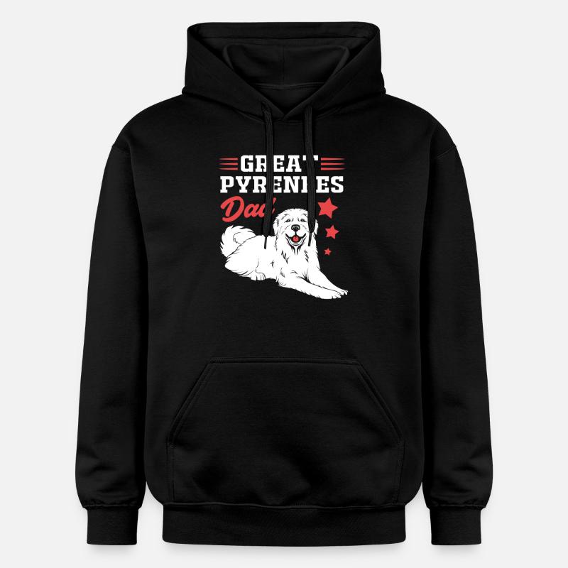 Chien des Pyrénées - Sweat à capuche Softstyle® Gildan Unisexe - noir