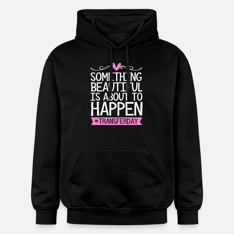 Transfert d’embryons de jour fœtus - Sweat à capuche Softstyle® Gildan Unisexe - noir