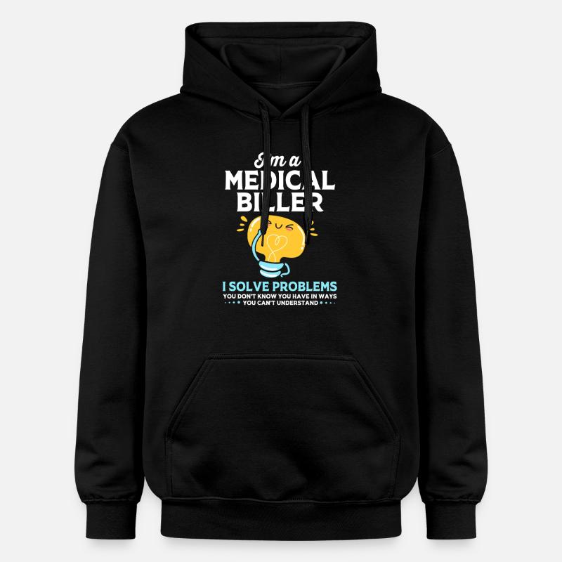 Codeur médical - Sweat à capuche Softstyle® Gildan Unisexe - noir