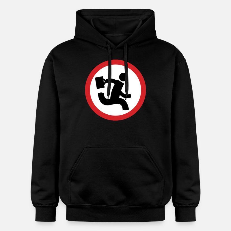 Nerd Herd Logo - Chuck - Sweat à capuche Softstyle® Gildan Unisexe - noir