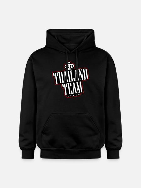 Thailand Team - Gildan Unisex Softstyle® Midweight Hoodie - black