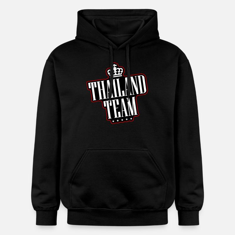 Équipe de Thaïlande - Sweat à capuche Softstyle® Gildan Unisexe - noir