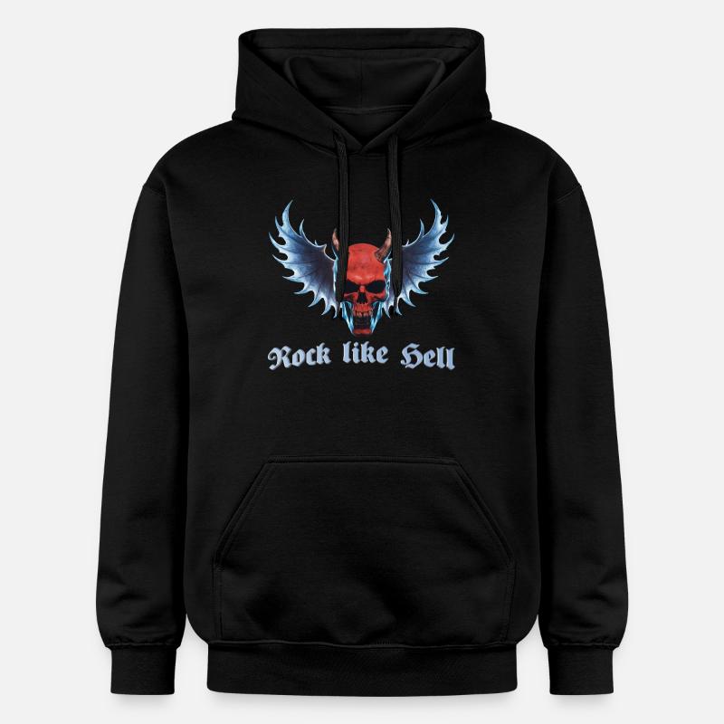 Wing Devil 2024 02 - Sweat à capuche Softstyle® Gildan Unisexe - noir