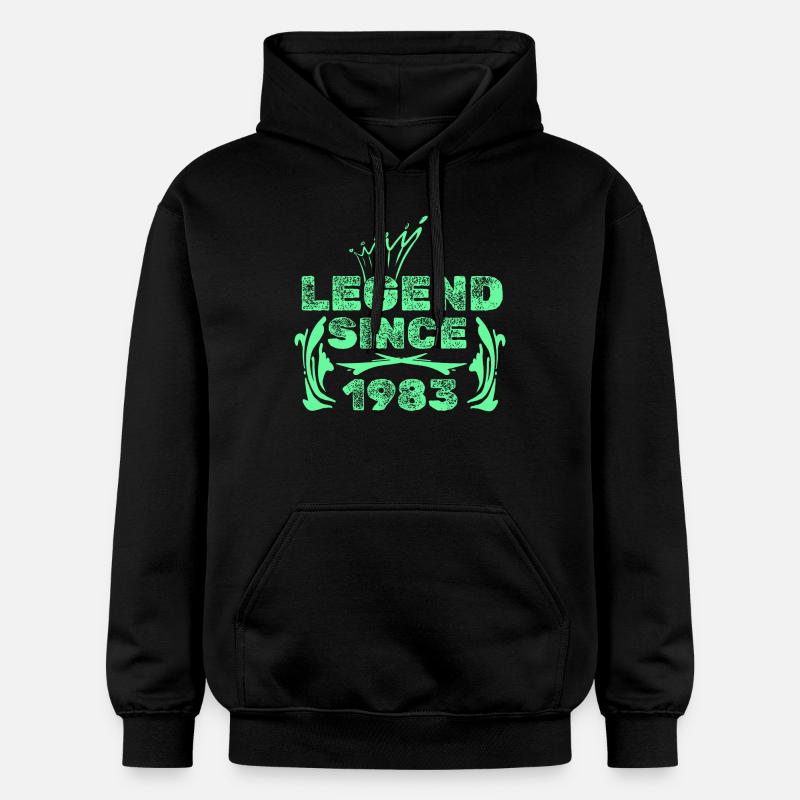 Légendes 1983 - Sweat à capuche Softstyle® Gildan Unisexe - noir