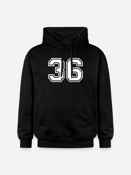 36 - Gildan Unisex Softstyle® Midweight Hoodie - black
