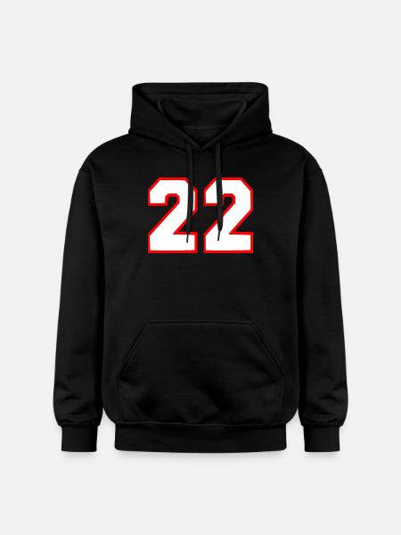22 - Sweat à capuche Softstyle® Gildan Unisexe - noir
