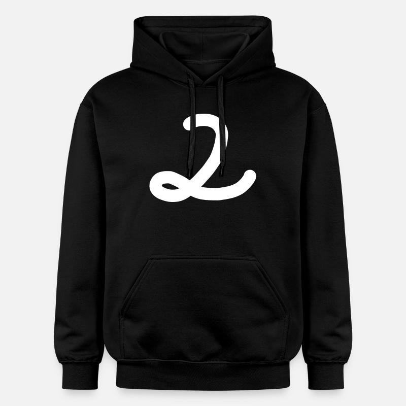 2 Numéro deux blanc - Sweat à capuche Softstyle® Gildan Unisexe - noir