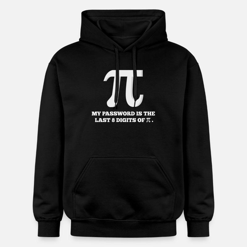 password, password, computer - Gildan Unisex Softstyle® Midweight Hoodie - black